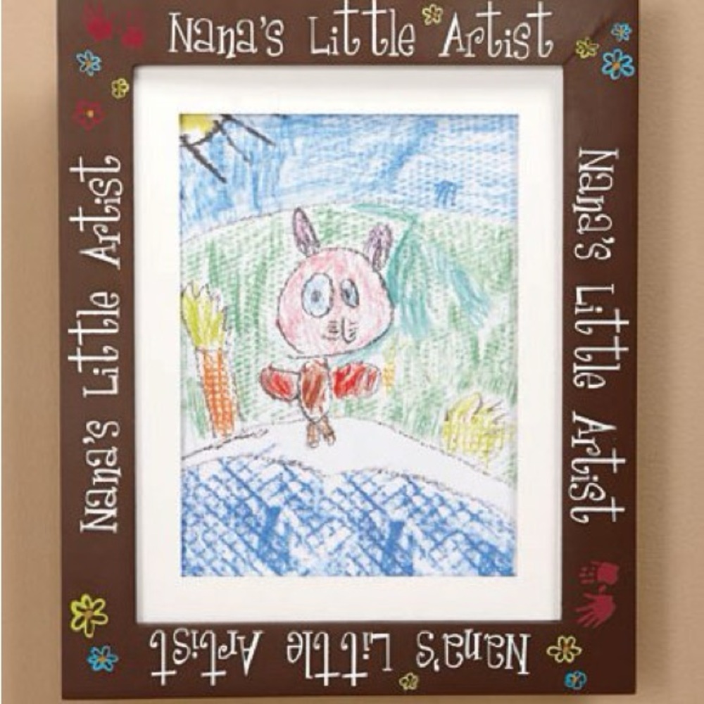 Home Decor - Interchangeable Art Frame - Nana’s Little Artist - New in Box Gift